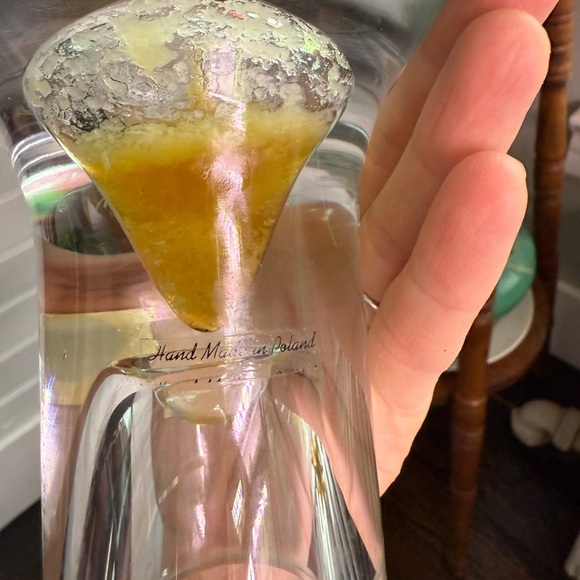 Vintage blown glass la Vida mushroom oil lamp - Picture 7 of 7